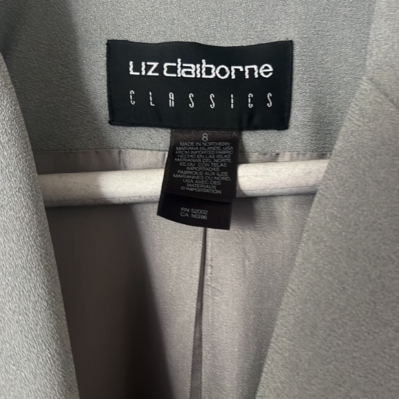 Liz Claiborne grey jacket - Picture 4 of 9